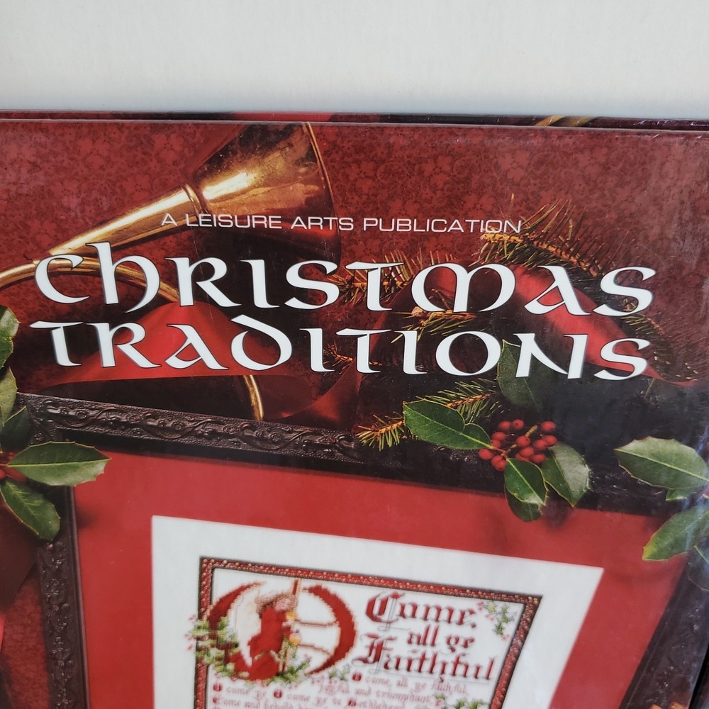 Leisure Arts Presents  Lot of 8 Christmas cross stitch Holiday Reverie VTG Mint - Picture 7 of 16